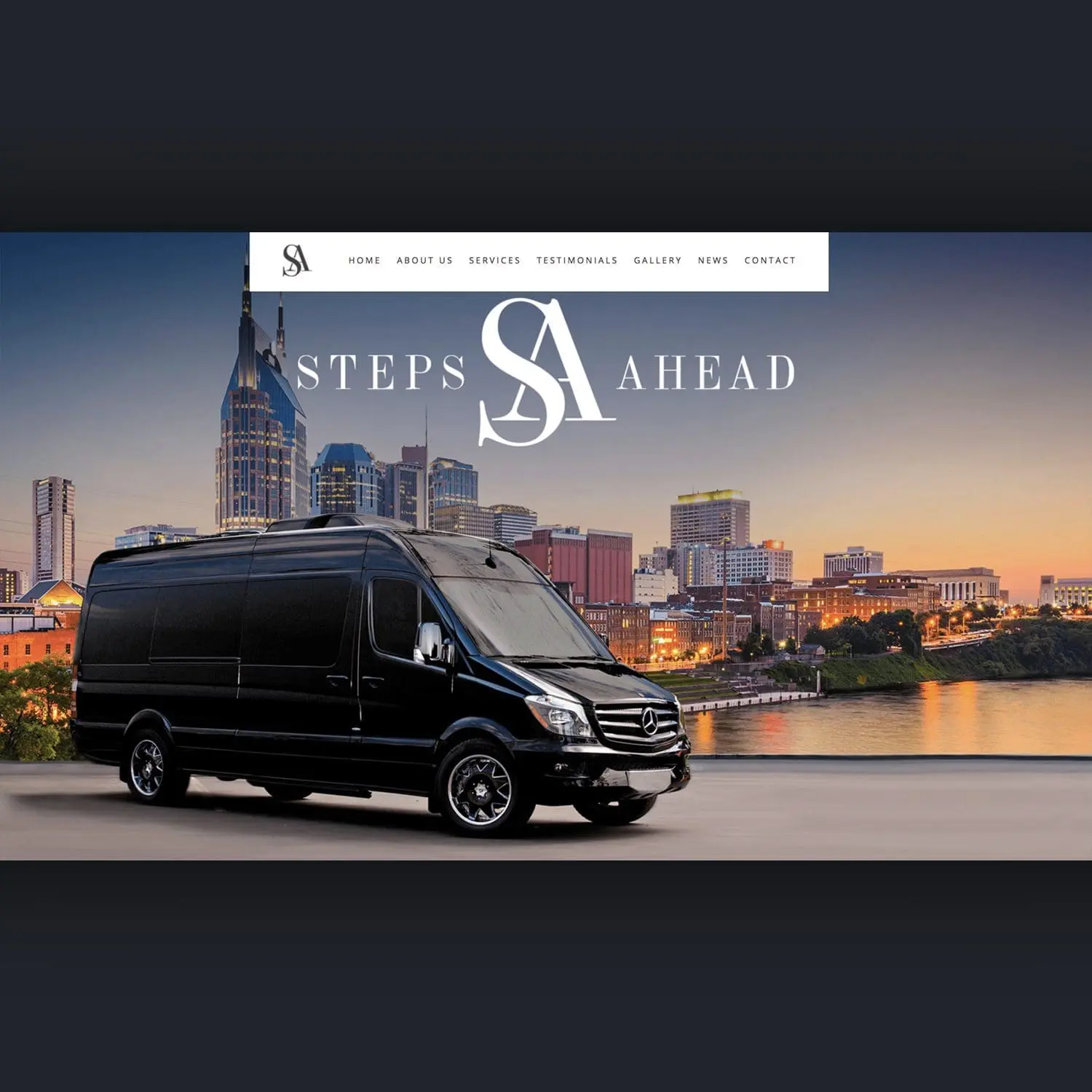 Steps Ahead, Home Page - Nashville Web Design