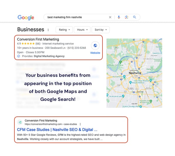 Google Maps - Google Search in Nashville, TN